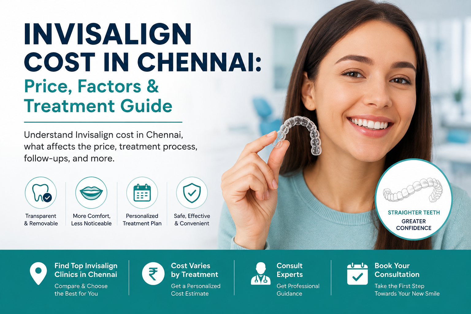 Invisalign Cost in Chennai infographic